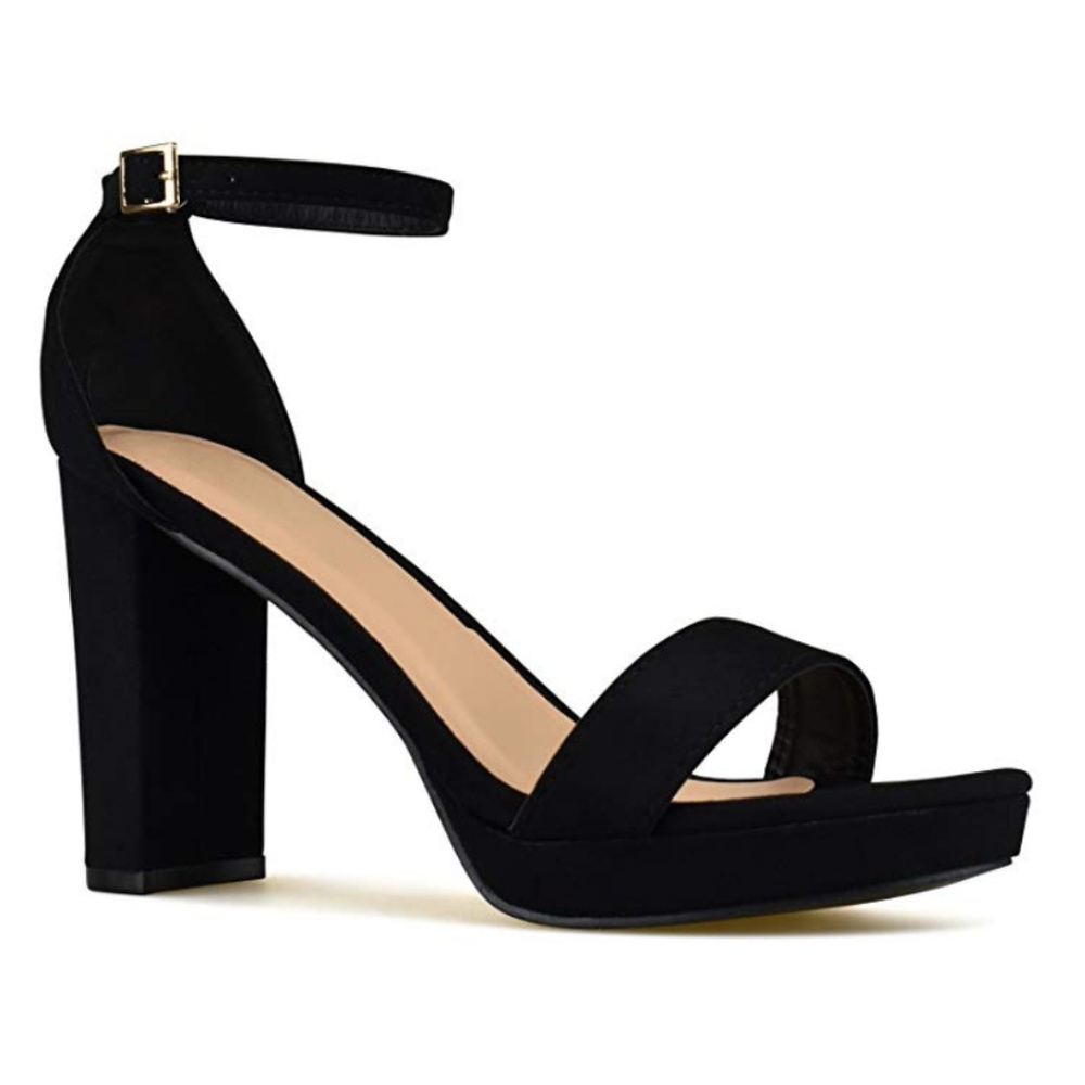 NWOT Strappy High Platform Heels